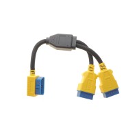 Кабель подовжувач OBD II з 1 на 2 розгалужувачі