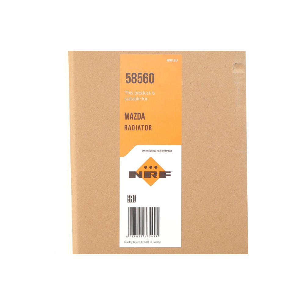 Радіатор охолодження Mazda 6 2.0/2.3 02-07 (АКПП)