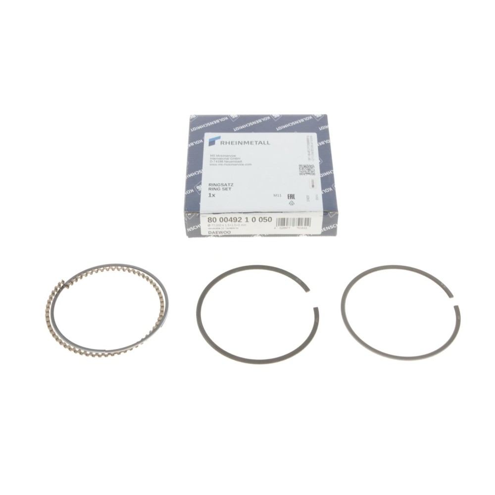 Кільця поршневі Daewoo Lanos/Nexia 1.5 8V 90- (77.00mm/+0,50) (1.5x1.5x3.0)