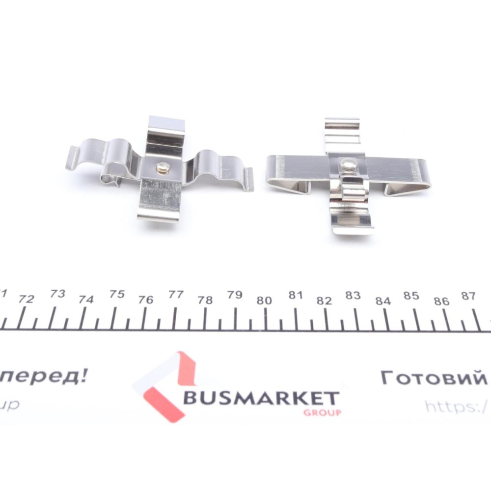 Планка супорта (заднього) прижимна (к-кт) VW Touareg 2.5TDI/3.0TDI 02-10
