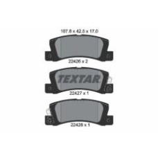 Колодки гальмівні (задні) Toyota Camry 2.2-3.0 i 91-01 (Akebono)