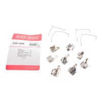 Планка супорта (переднього) прижимної (к-кт) Toyota Camry/Carina VI/Corolla/Rav 4 91-02 (Akebono)
