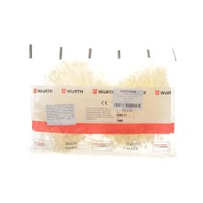 Набір стяжок пластикових 2,5x100 мм 1000 од. (біла)