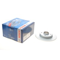 Диск гальмівний (задній) Citroen C3/C4 /Peugeot 207/307 05- (249х9) (без підшипника) (з покриттям)