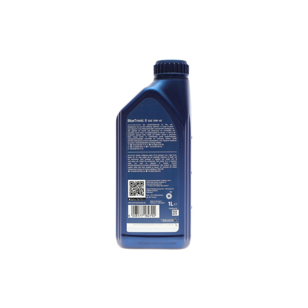 Олива 10W40 Blue Tronic II (1L)  (VW501 00/505 00/MB 229.3)