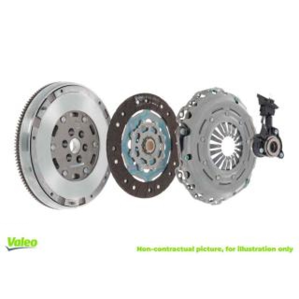 Демпфер + комплект зчеплення VW Crafter 2.0TDI 11-16 (120kw), CKUB, CSNA