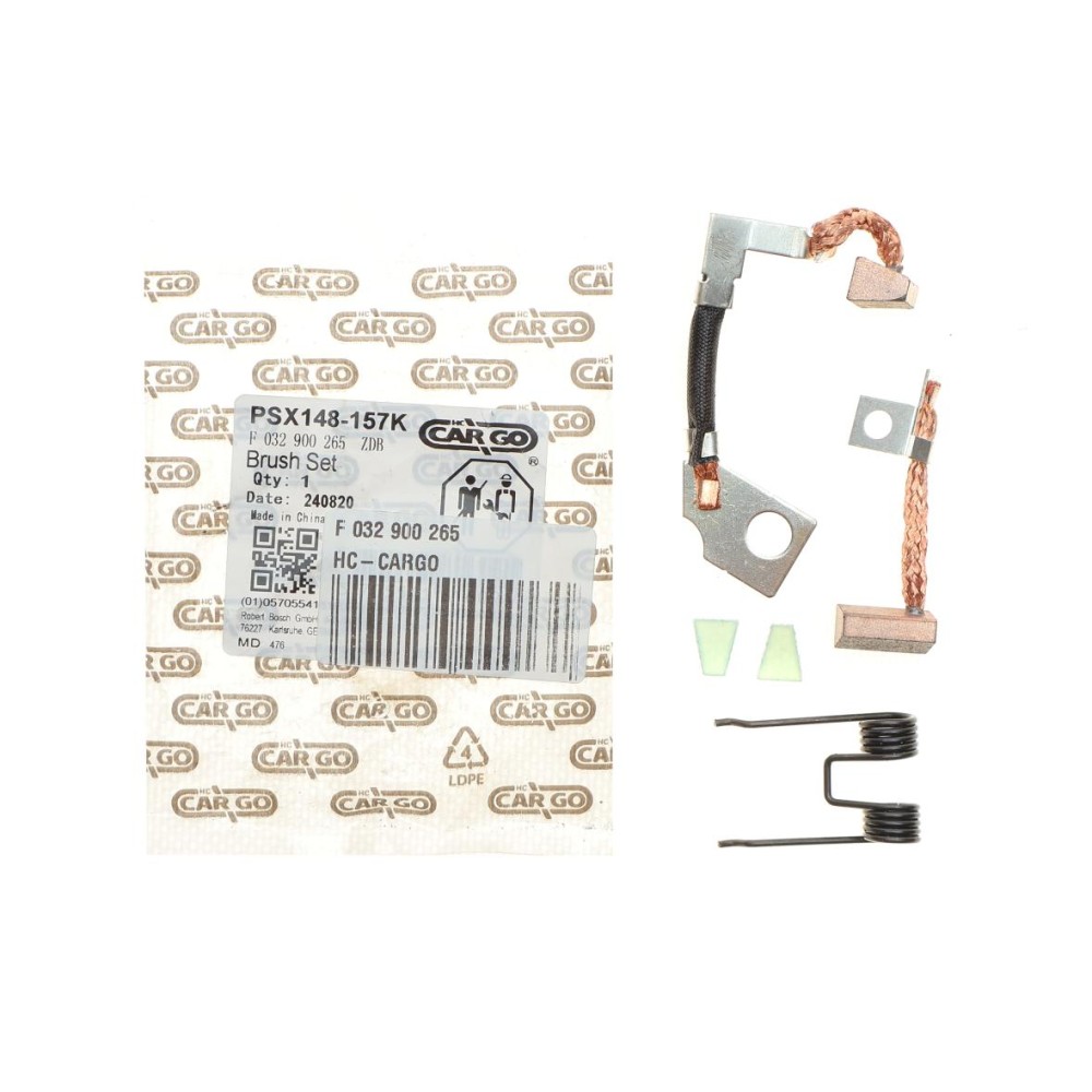 Щітки стартера Opel Combo 1.2-1.6 94- = PSX148-157K