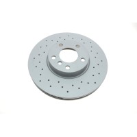 Диск гальмівний (передній) BMW X5 (E70) 06-13/X6 (E71/E72) 07-14 (332x30) (з отворами) (вент.)