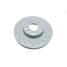Диск гальмівний (передній) BMW X5 (E70) 06-13/X6 (E71/E72) 07-14 (332x30) (з отворами) (вент.)