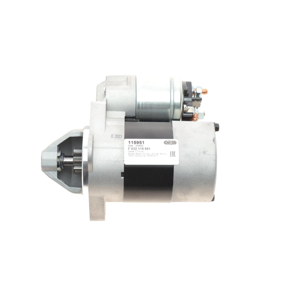 Стартер Smart Cabrio/Fortwo/Roadster 0.6/0.7 M160 00-07 (12V/0.8kw) (z=9) = 115951