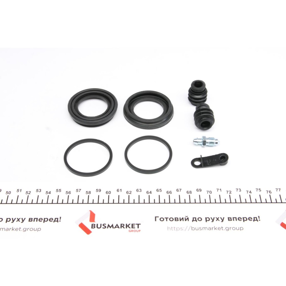 Ремкомплект супорта (переднього) Hyundai Santa Fe/Kia Sorento 06- (d=45mm) (+2 поршня) (Mando)