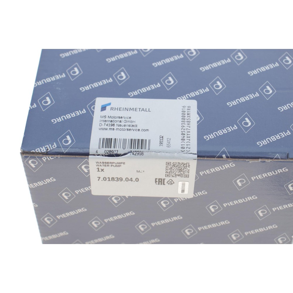 Помпа води Renault Megane III/Scenic III 1.9dCi 08-/Suzuki Grand Vitara 1.9DDiS 05-15