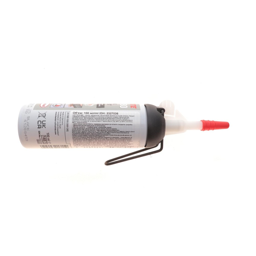 LOCTITE SI 5980, 100ML Герметик силіконовий (чорний) (маслостійкий) (-55°C до +200°C) заміна для SI 5970