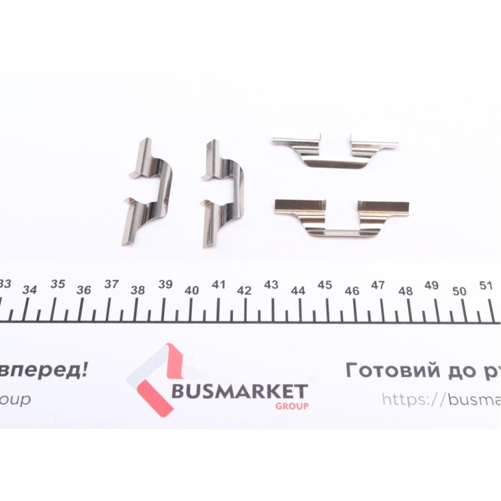 Планка супорта (заднього) прижимна (к-кт) VW Golf IV 98-02 (Lucas)