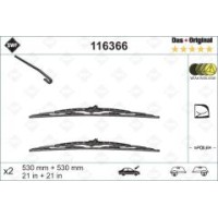 Щітки склоочисника (530/530мм) VW Passat