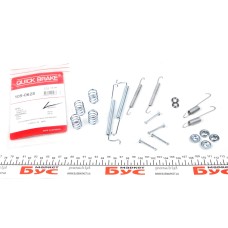 Комплект пружинок колодок ручника Opel Corsa A/Kadett D 1.0-1.5TD 79-93 (Delco)