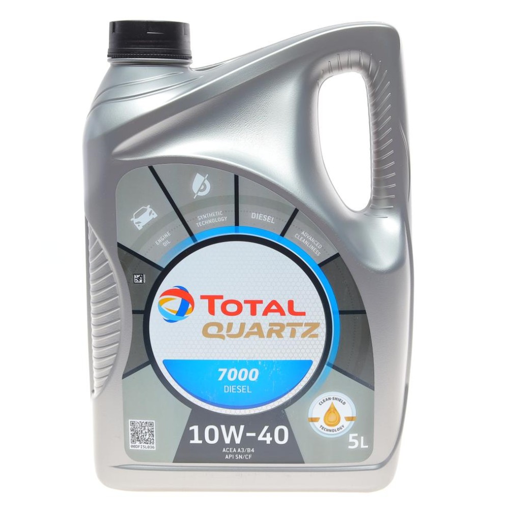 Олива 10W40 Quartz 7000 Diesel (5L) (MB229.1/VW505.00) (201524)