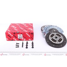 Демпфер (глухий) + комплект зчеплення VW Sharan/Ford Galaxy/Seat Alhambra 1.9TDI 95-10(Valeo всередині)