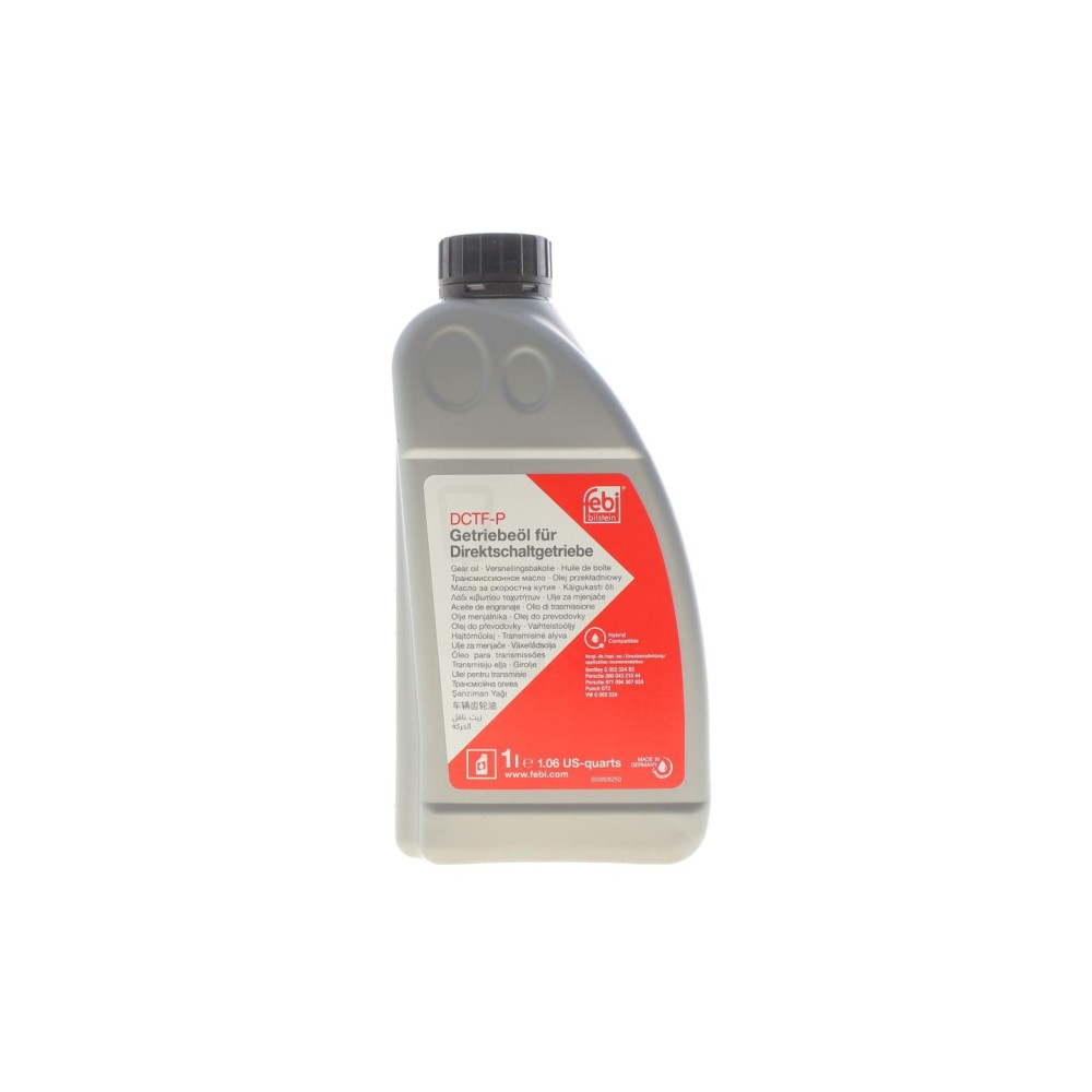 Олива АКПП DCTF-P (1L) (Fiat 9.55550-HE3/ZF LGF 8.2 DCT/ZF LifeGuardFluid 8.2 DCT)