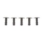 Кліпса кріплення (к-кт 5шт) Audi A6/ VW Passat 96-05 (папа)