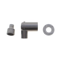 Наконечник свічки запалювання (чорний) (90°/14mm) (LB01EH)