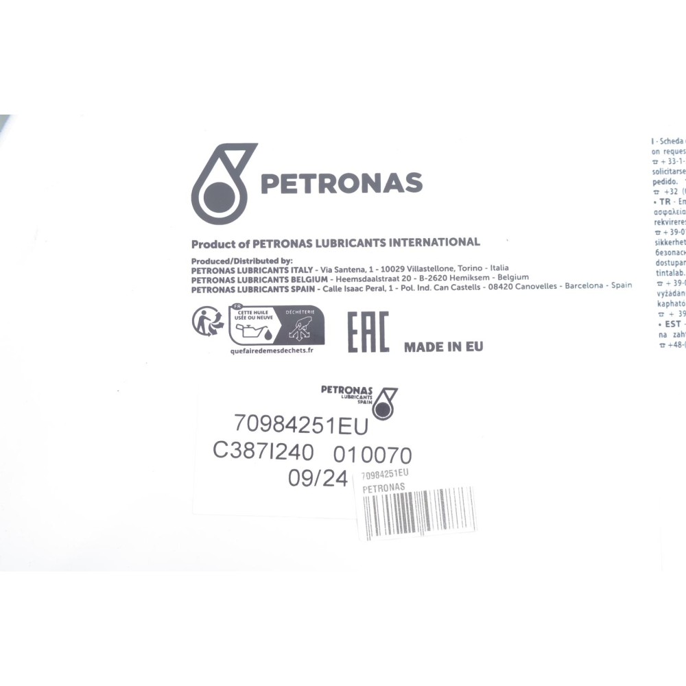 Олива 10W40 SYNTIUM X (200L) (ACEA A3/B4) (API SN)
