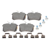 Колодки гальмівні (задні) Audi A4/A6/Skoda SuperB 01-09/Renault Clio 05-14/VW Golf/Passat 84-02 (Lucas/TRW)