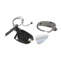 Дзеркало заднього виду (під фарбування) VW Golf V 07-13 (L) (електро/підігрів/з повор.)