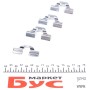 Планка супорта (переднього/заднього) прижимна (к-кт) Peugeot Partner 1.4-2.0HDi 00- (TRW/Lucas)