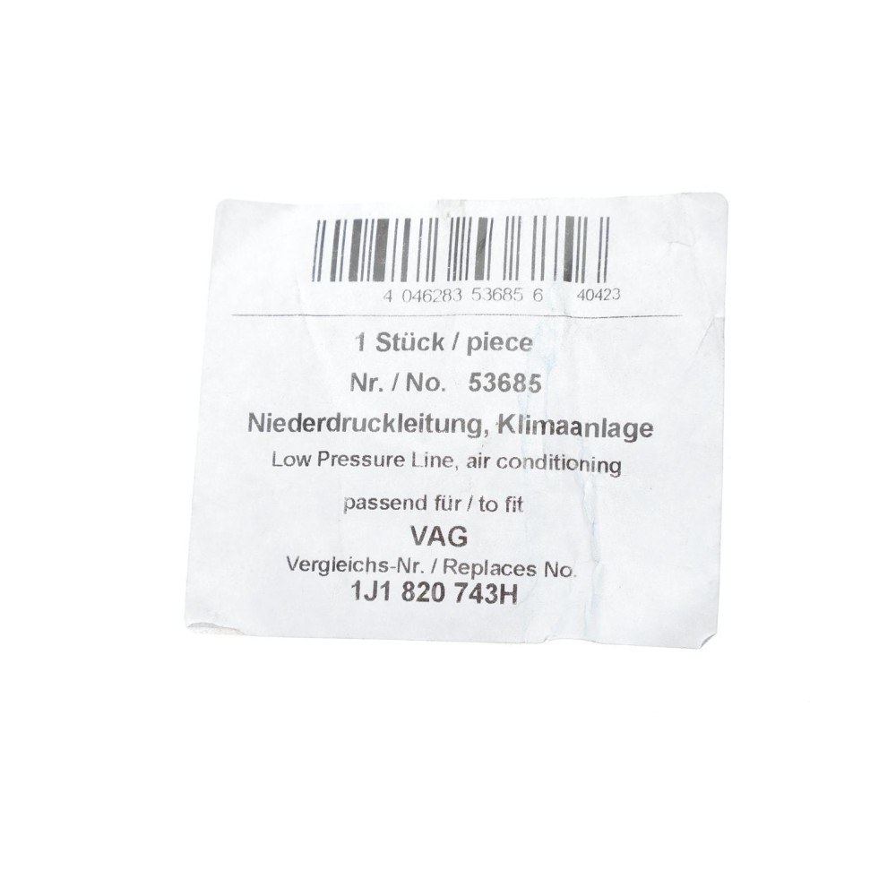 Трубка кондиціонера Audi A3 96-03/VW Golf IV 1.6-1.8T 97-06