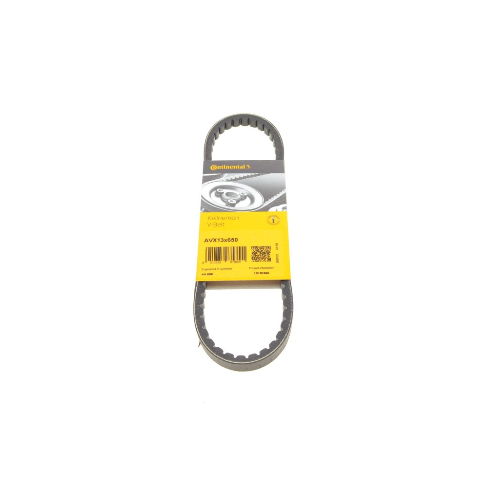 Ремінь генератора Hyundai Sonata 2.0i 91-96/Mitsubishi Lancer 1.8 D 88-92 (13x650)