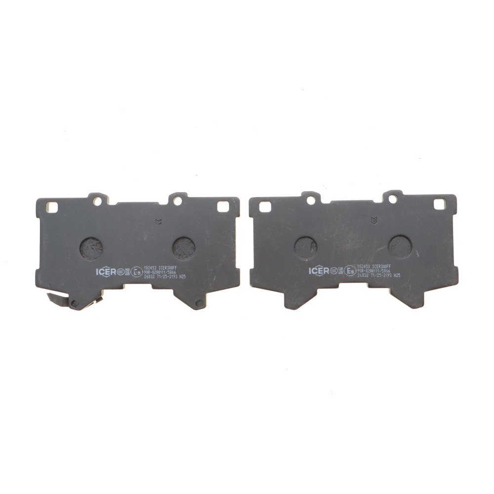 Колодки гальмівні (передні) Lexus LX/Toyota Land Cruiser 300 3.3/3.4 21- (Advics)