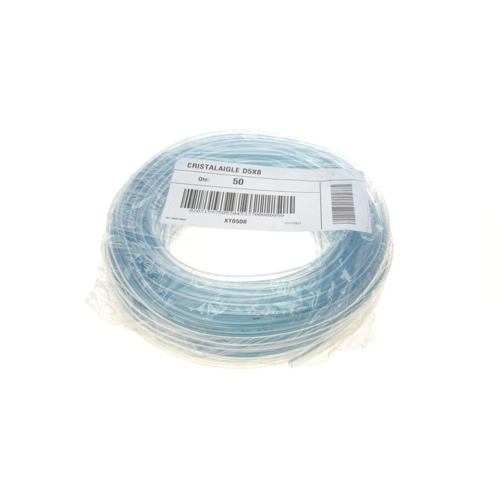 Шланг паливний (d=5x8mm) бухта 50м (прозорий)