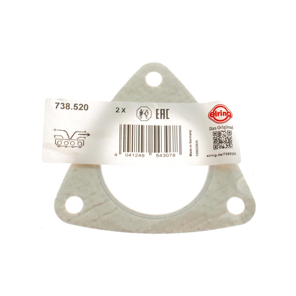 Прокладка глушника Audi A4/A5/A6/A8/Q5/Q7 3.2 FSI 04-15