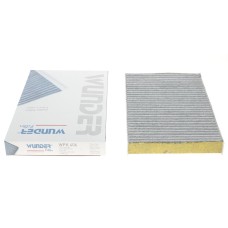 Фільтр салону Citroen C2/C3/C4/Peugeot 307/308 00- (вугільний)