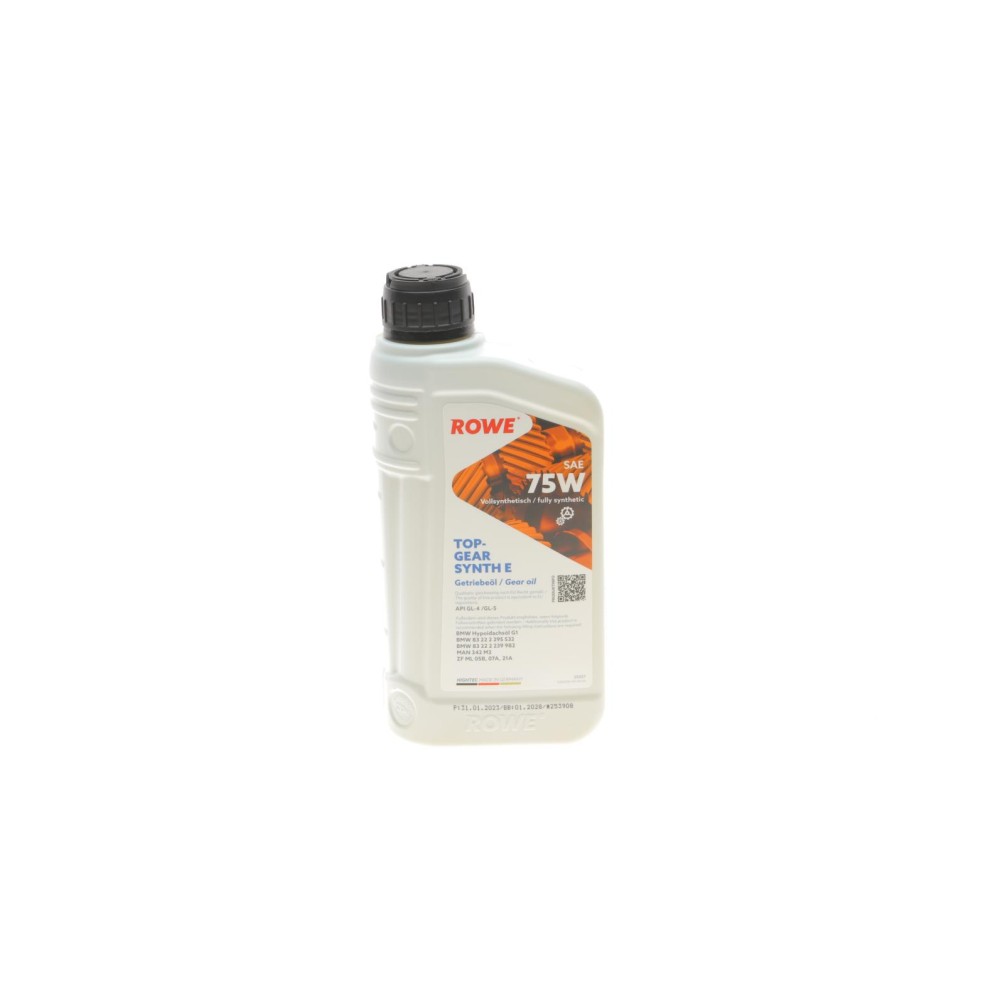 Олива 75W HIGHTEC TOPGEAR SYNTH E (1L) (Hypoidachsöl G1/83 22 2 295 532/83 22 2 239 982/MAN 342 M2)