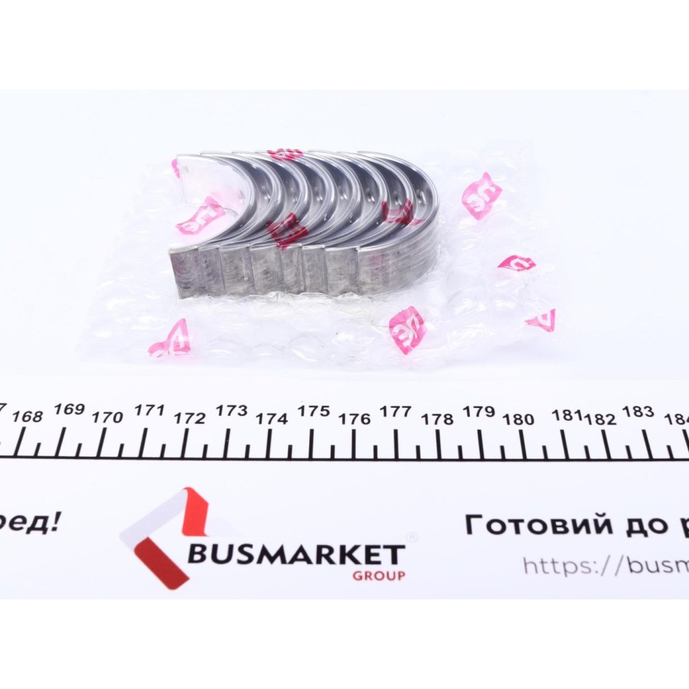 Вкладиші шатунні Opel Vectra/Daewoo Lanos 1.2-1.6i 88- (+0.25) = 6135502500