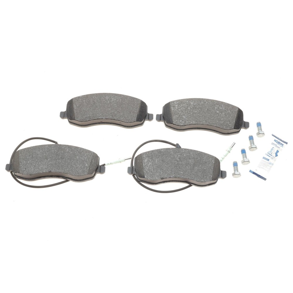 Колодки гальмівні (передні) Citroen C8/Peugeot 807 2.0/2.2 HDi 06-