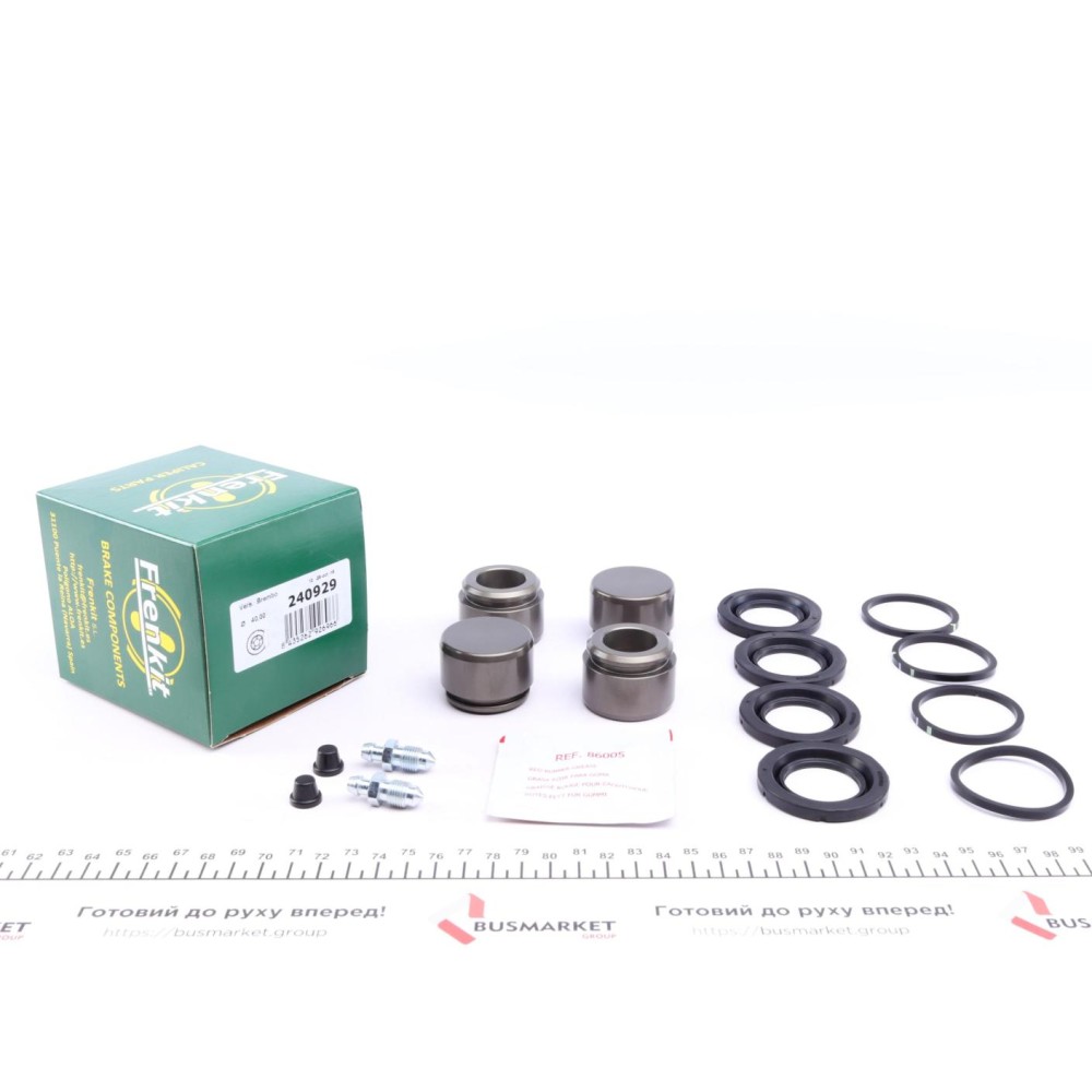 Ремкомплект супорта (переднього) BMW 1 F20 10- (d=40mm) (Brembo) (+4 поршня)