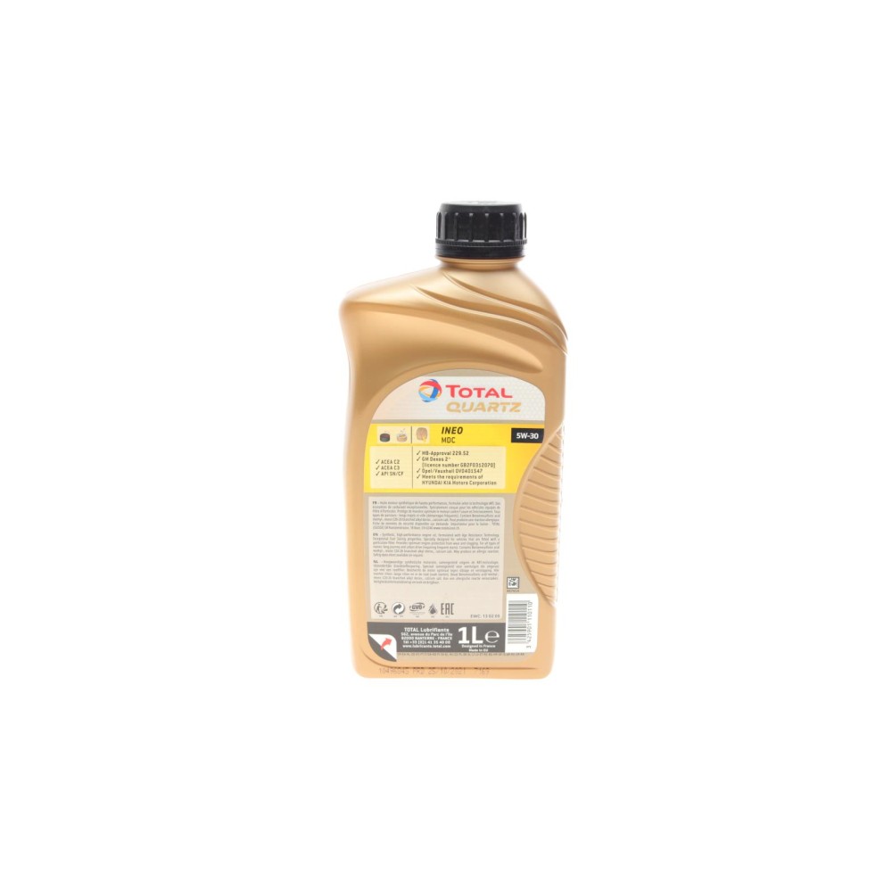 Олива 5W30 Quarts INEO MDC (1л) MB 229.52
