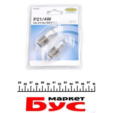 Автолампа P21/4W 12V 21/4W BAZ15d Fog/Tail (2шт.)