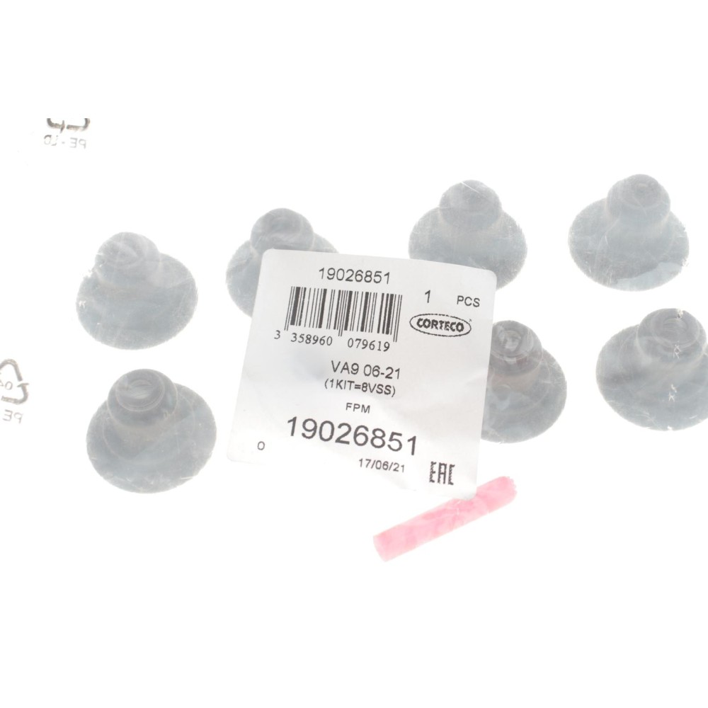 Сальник клапана (впуск/випуск) Renault Kangoo/Clio 1.1/1.2 96- (к-кт), D7F/D7D