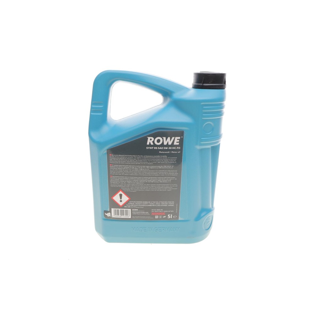 Олива 5W30 HIGHTEC SYNT RS HC-FO (5L) (WSS-M2C913-D/ILSAC GF-3/-4/RN 0700/18-1811 S1/STJLR.03.5003)
