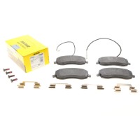 Колодки гальмівні (передні) Citroen C8/Peugeot 807 2.0/2.2 HDi 06- (Lucas) Q+