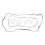 Прокладка кришки клапанів (к-кт) MB E-class (S213)/S-class (W222) 3.0D OM656 17-