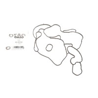 Прокладка радіатора масляного Land Rover/Range Rover III 3.6 D 06-13 (к-кт)