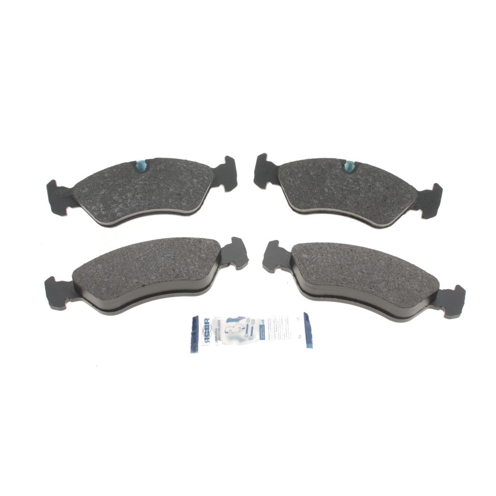 Колодки гальмівні (передні) Opel Astra F 91-98/Kadett E 87-93/Vectra A/B 88-03
