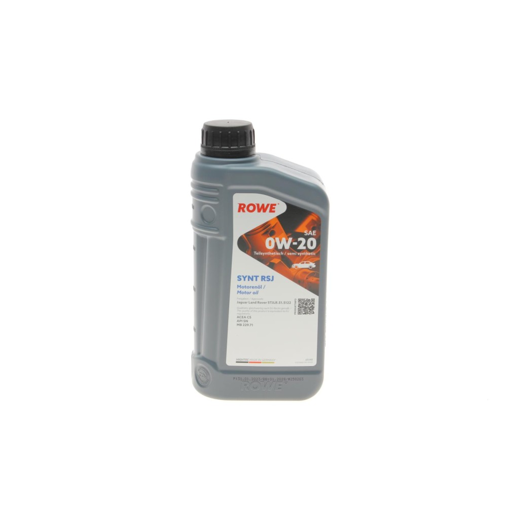 Олива 0W20 HIGHTEC SYNT RSJ (1L) (Jaguar/Land Rover-STJLR.51.5122/MB 229.71) (ACEA C5) (API SN)