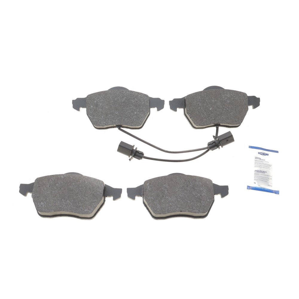 Колодки гальмівні (передні) Audi A4/A6 95-11/Skoda SuperB 01-08/VW Golf/Passat B5 97-06
