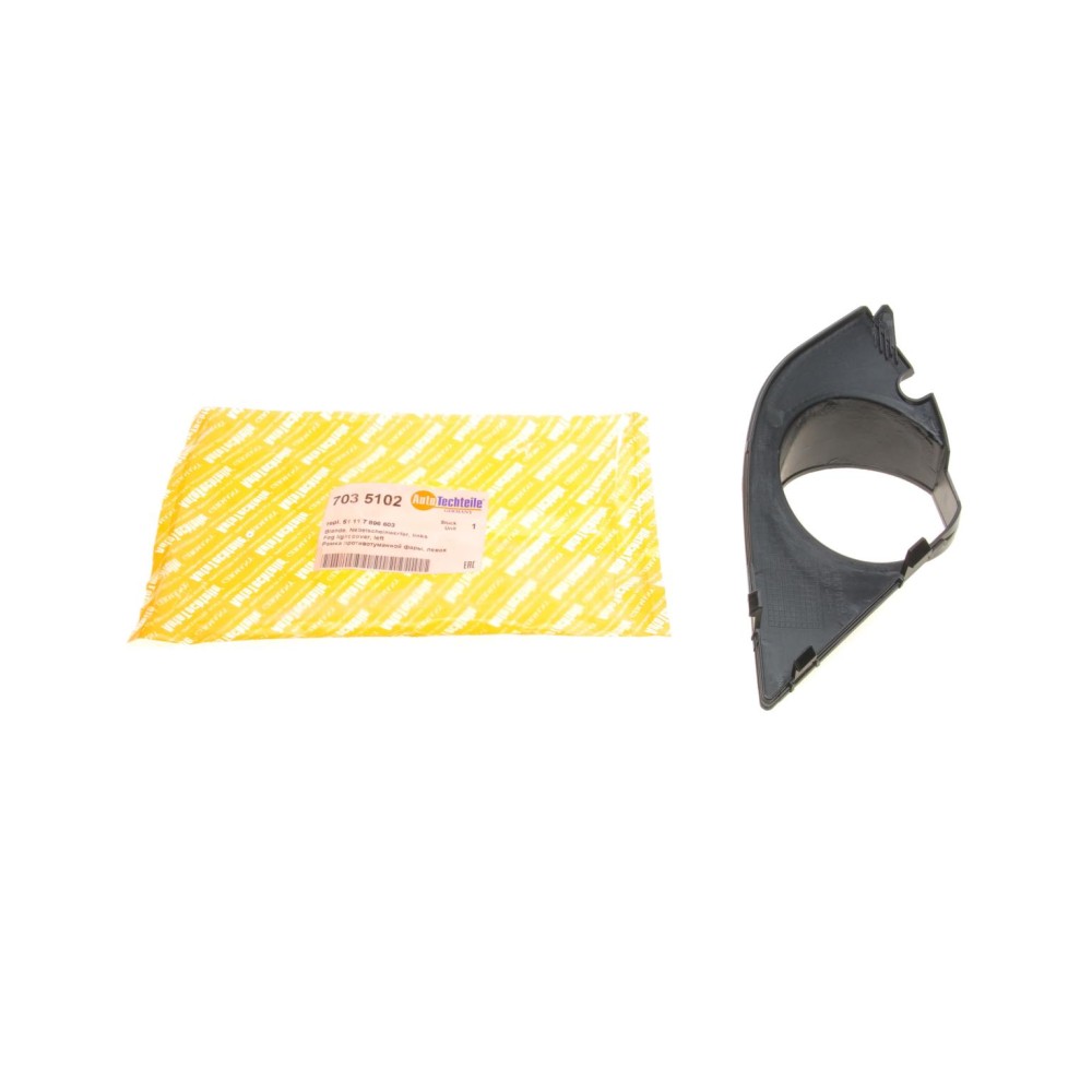 Вставка бампера (під протитуманку) BMW 5 (E60/E61) 02-10 (M-Technic) (L)
